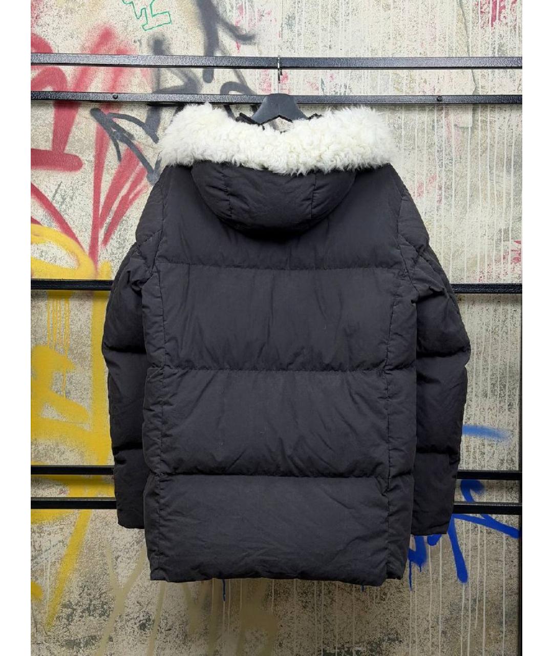 CP COMPANY Черная хлопковая парка, фото 2