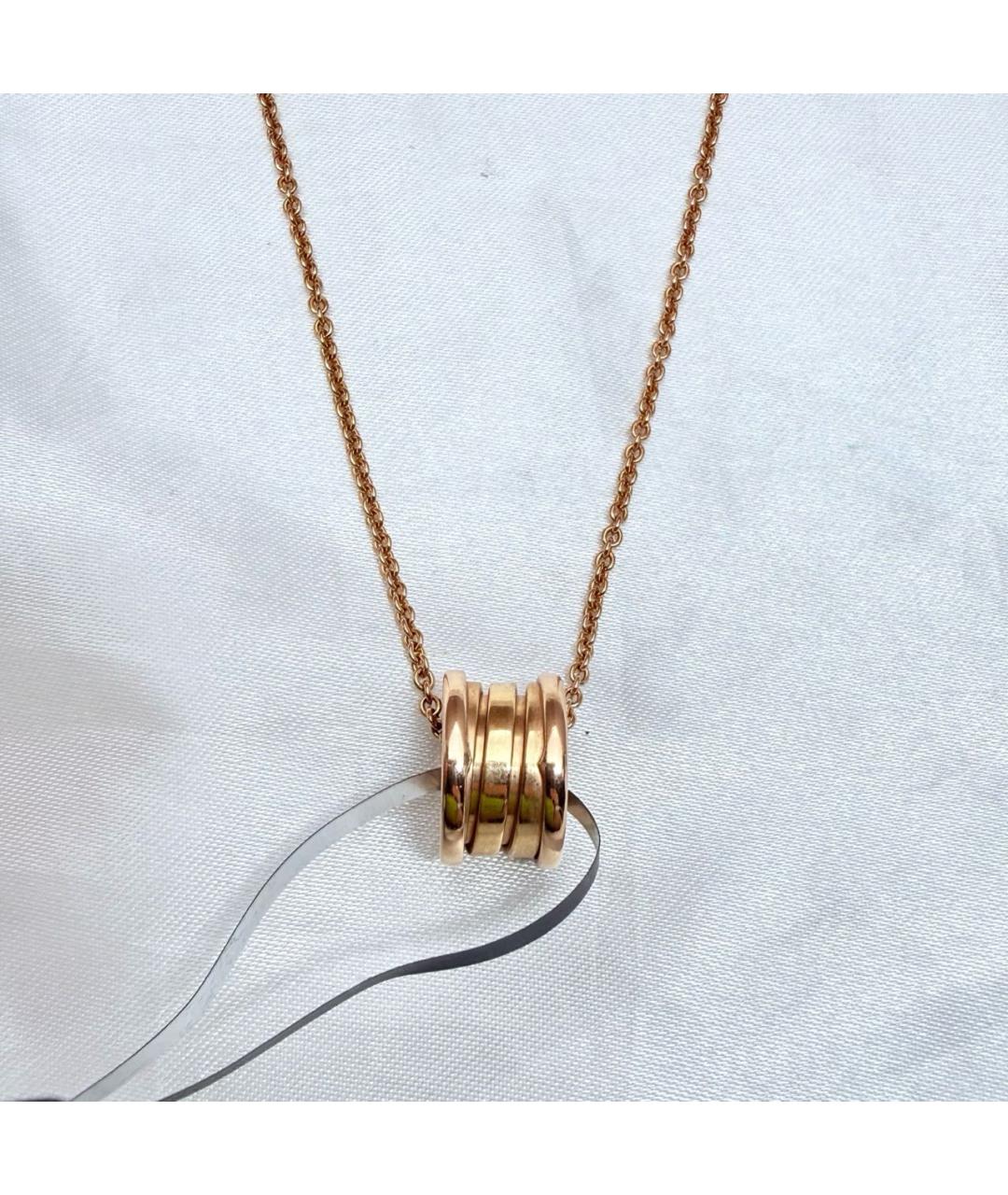 BVLGARI Золотое колье из розового золота, фото 2