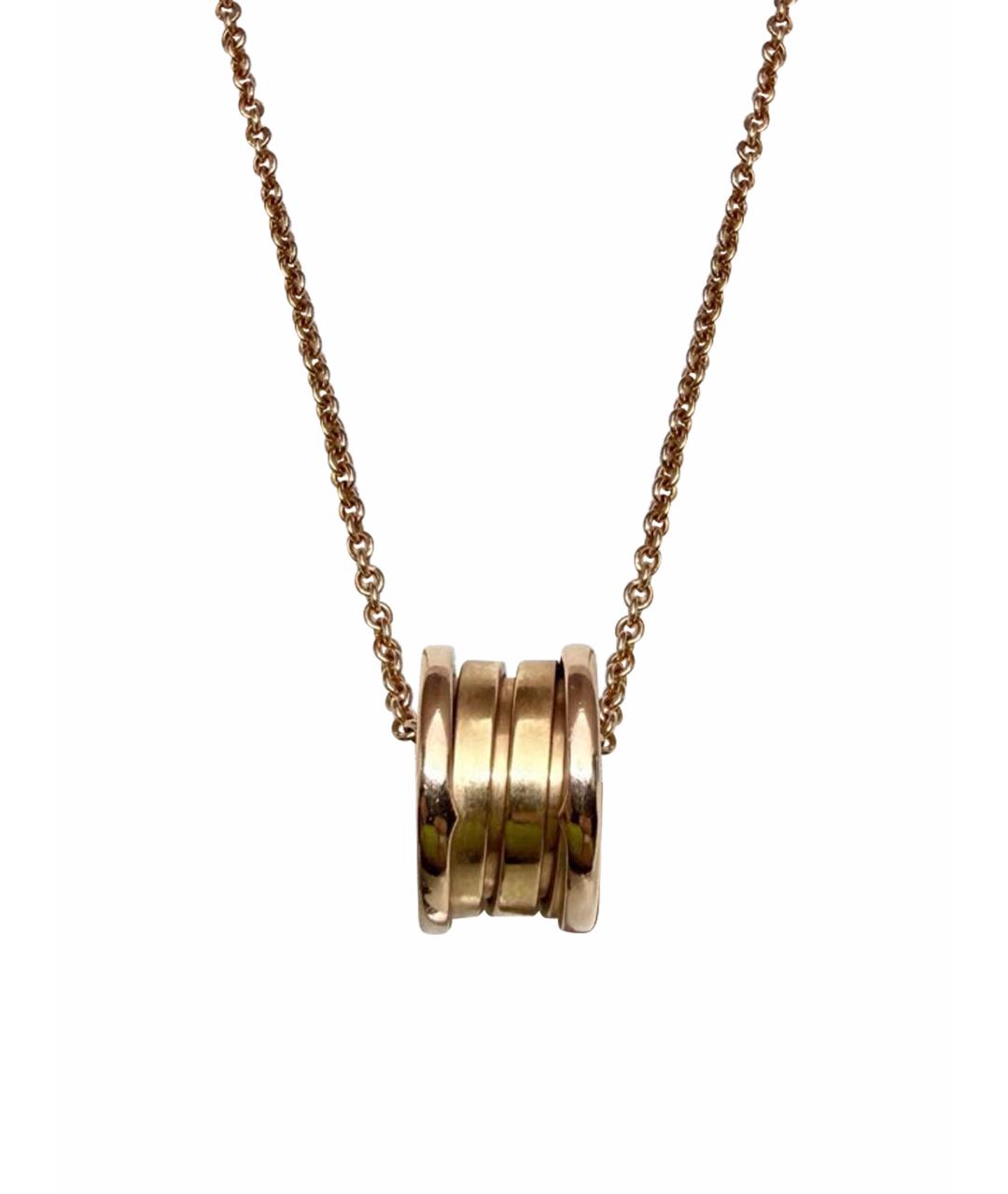 BVLGARI Золотое колье из розового золота, фото 1