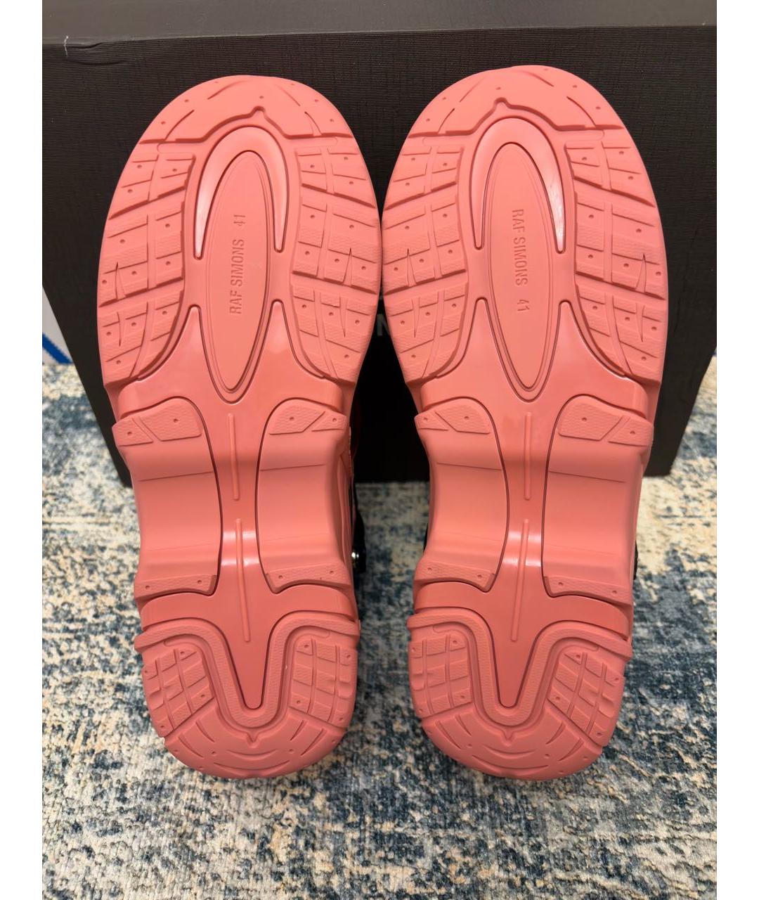 RAF SIMONS Розовые низкие кроссовки / кеды, фото 3