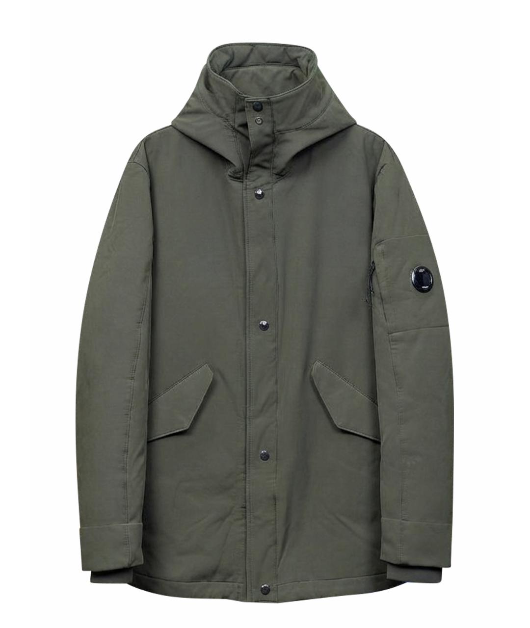 CP COMPANY Хаки полиэстеровая парка, фото 1