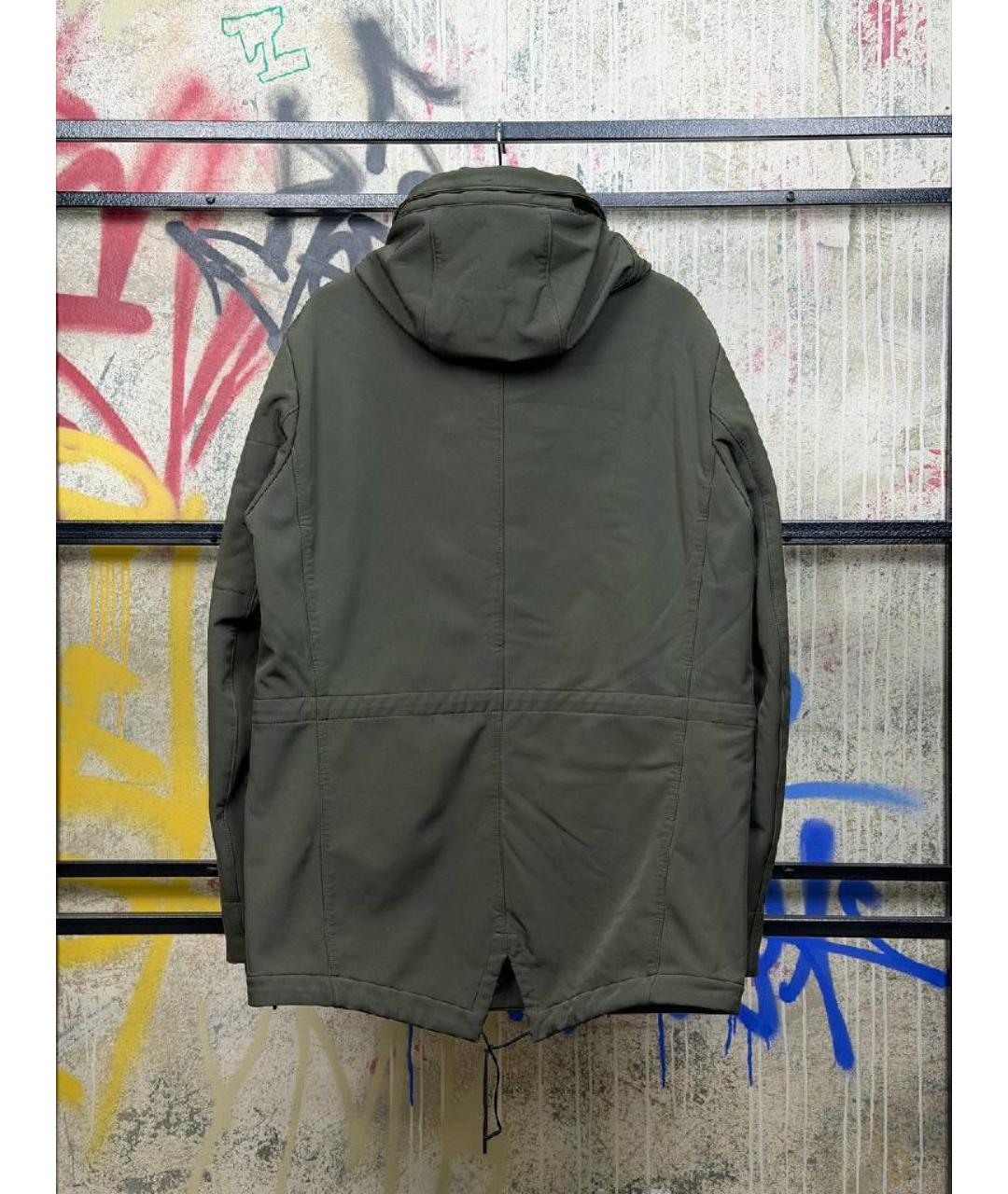 CP COMPANY Хаки полиэстеровая парка, фото 2