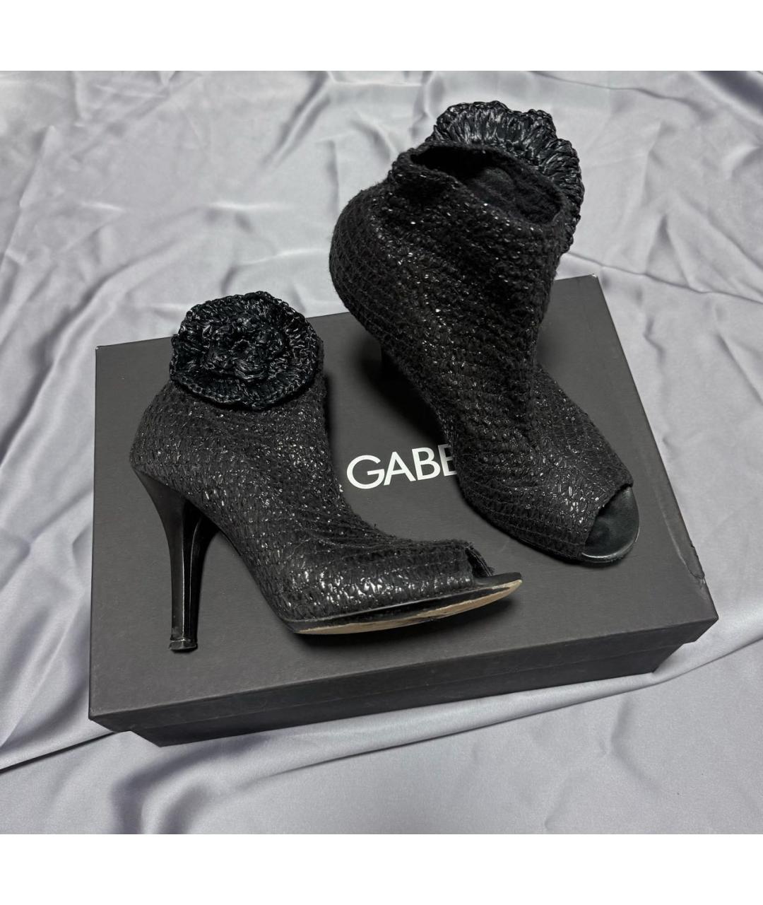 DOLCE&GABBANA Черные нубуковые ботильоны, фото 6
