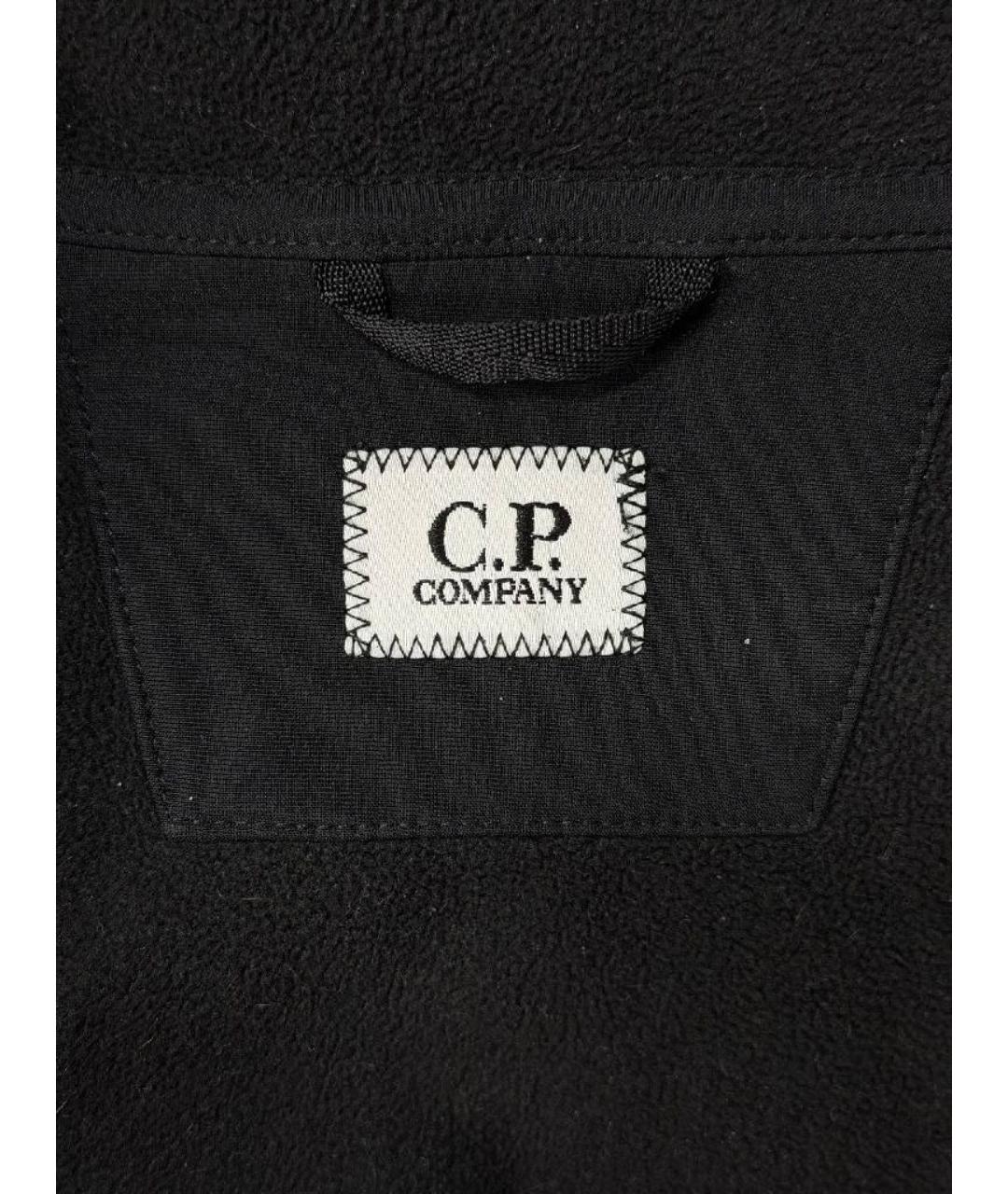 CP COMPANY Черная полиэстеровая куртка, фото 3