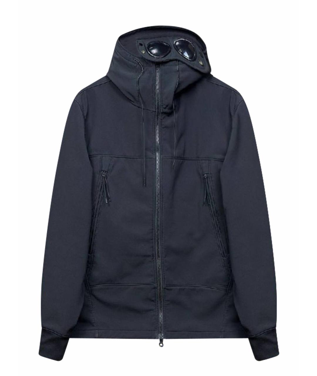 CP COMPANY Черная полиэстеровая куртка, фото 1