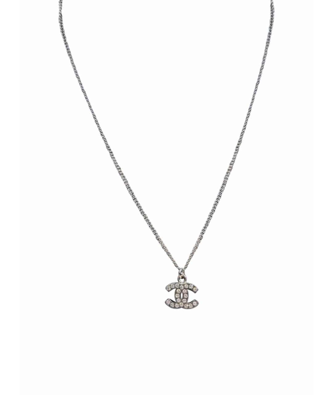 CHANEL Серебряное колье, фото 1