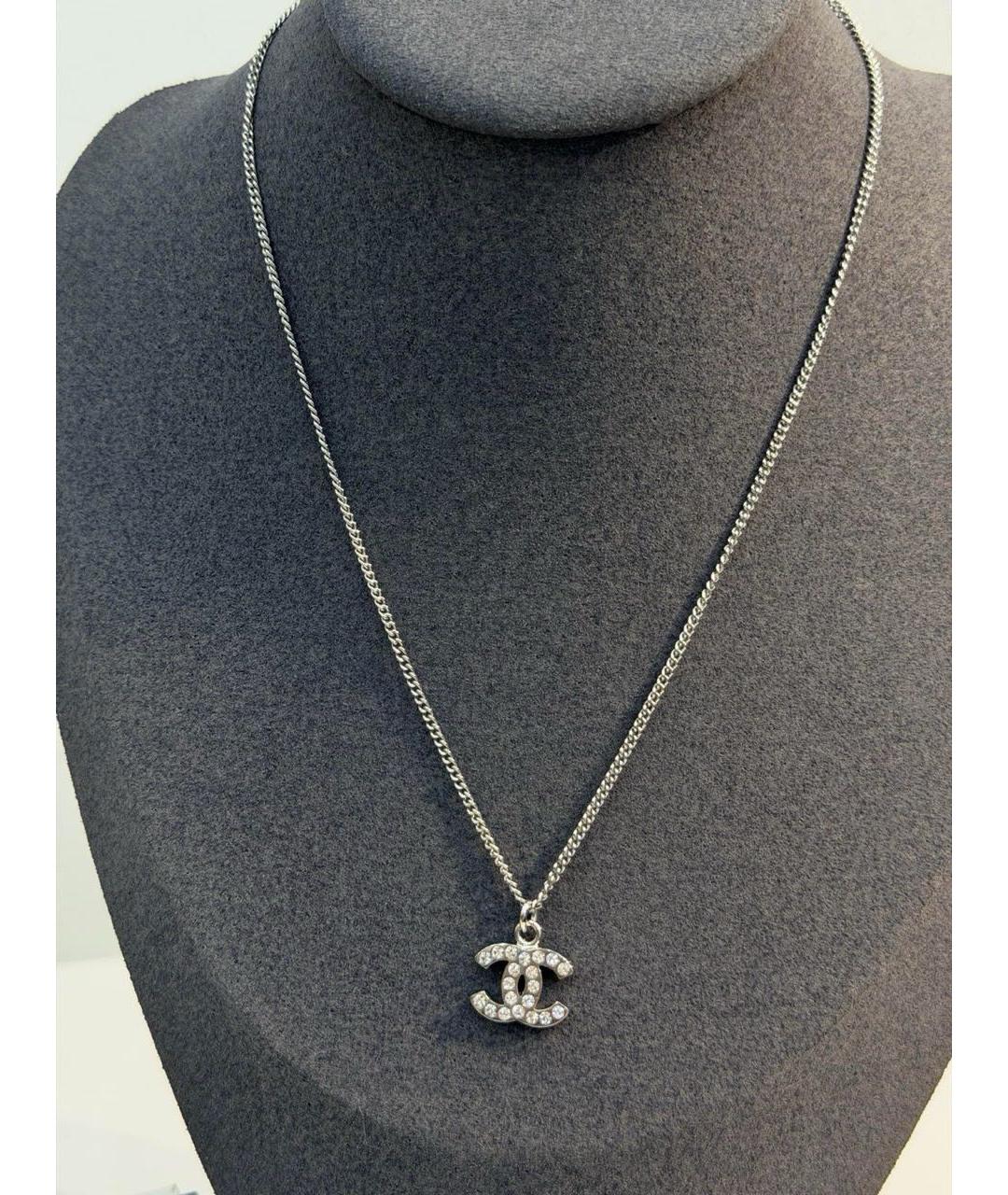 CHANEL Серебряное колье, фото 2