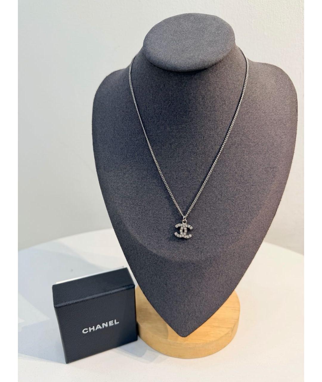 CHANEL Серебряное колье, фото 5