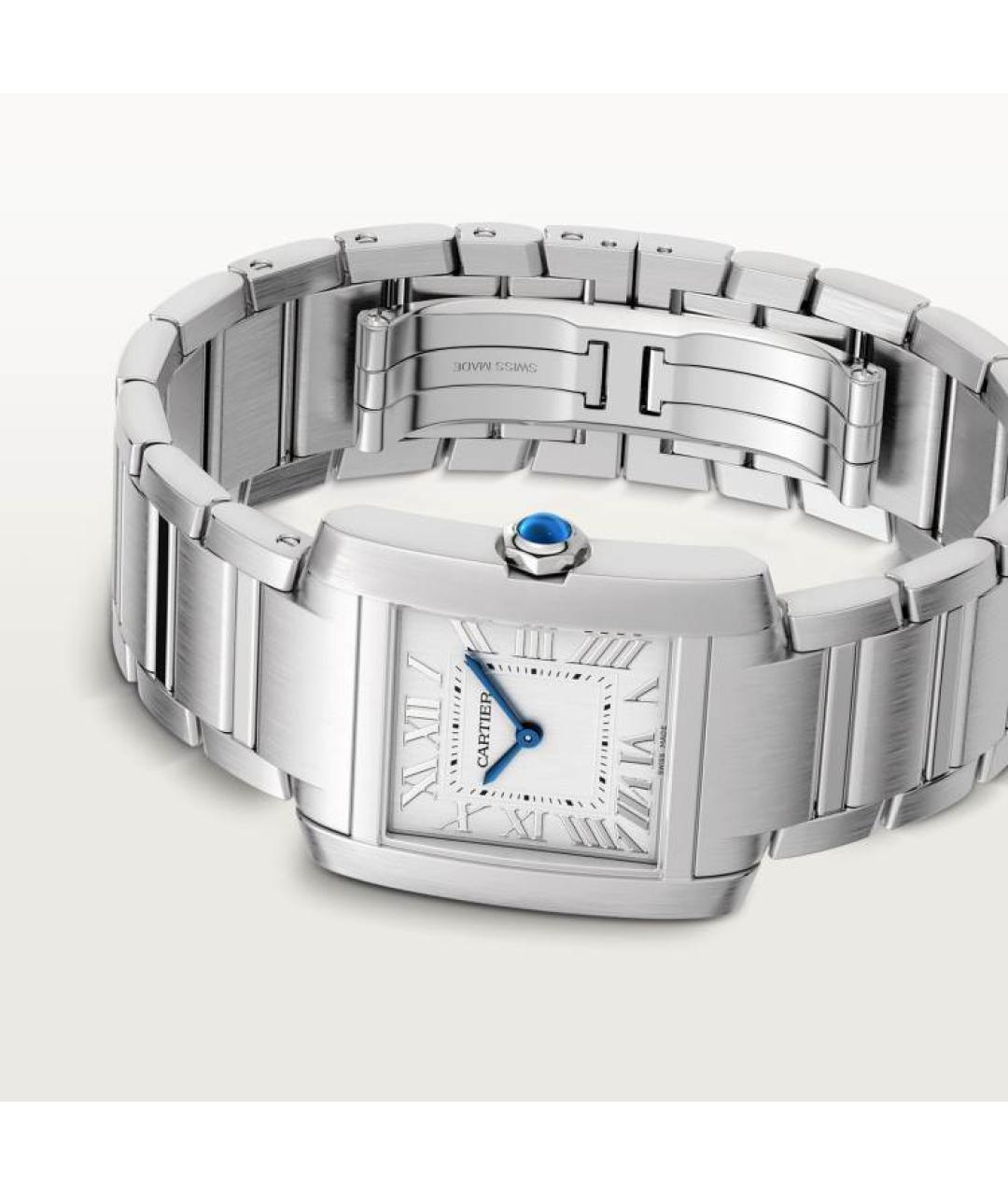 CARTIER Серебряные часы, фото 5