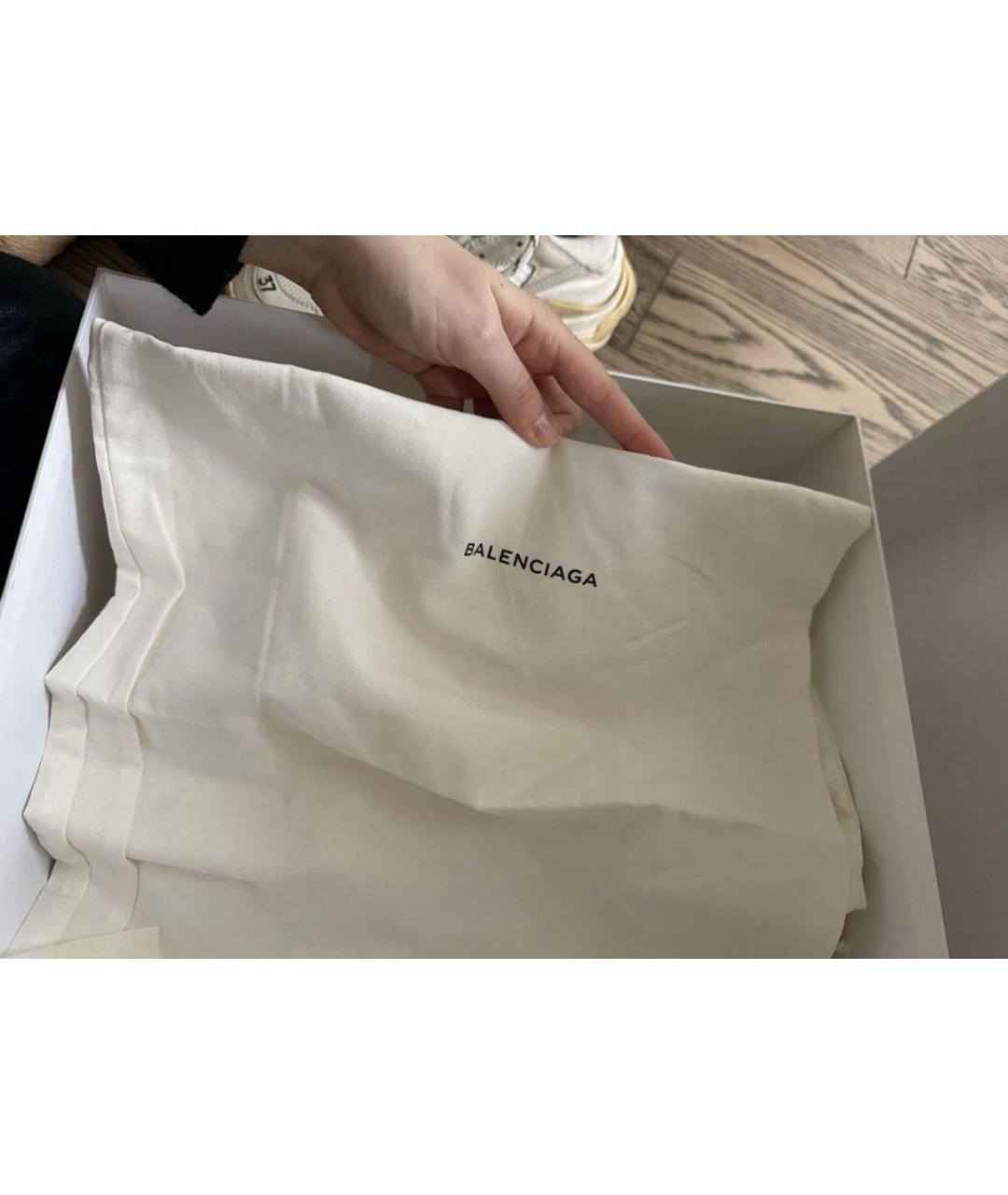 BALENCIAGA Бежевые кроссовки, фото 6