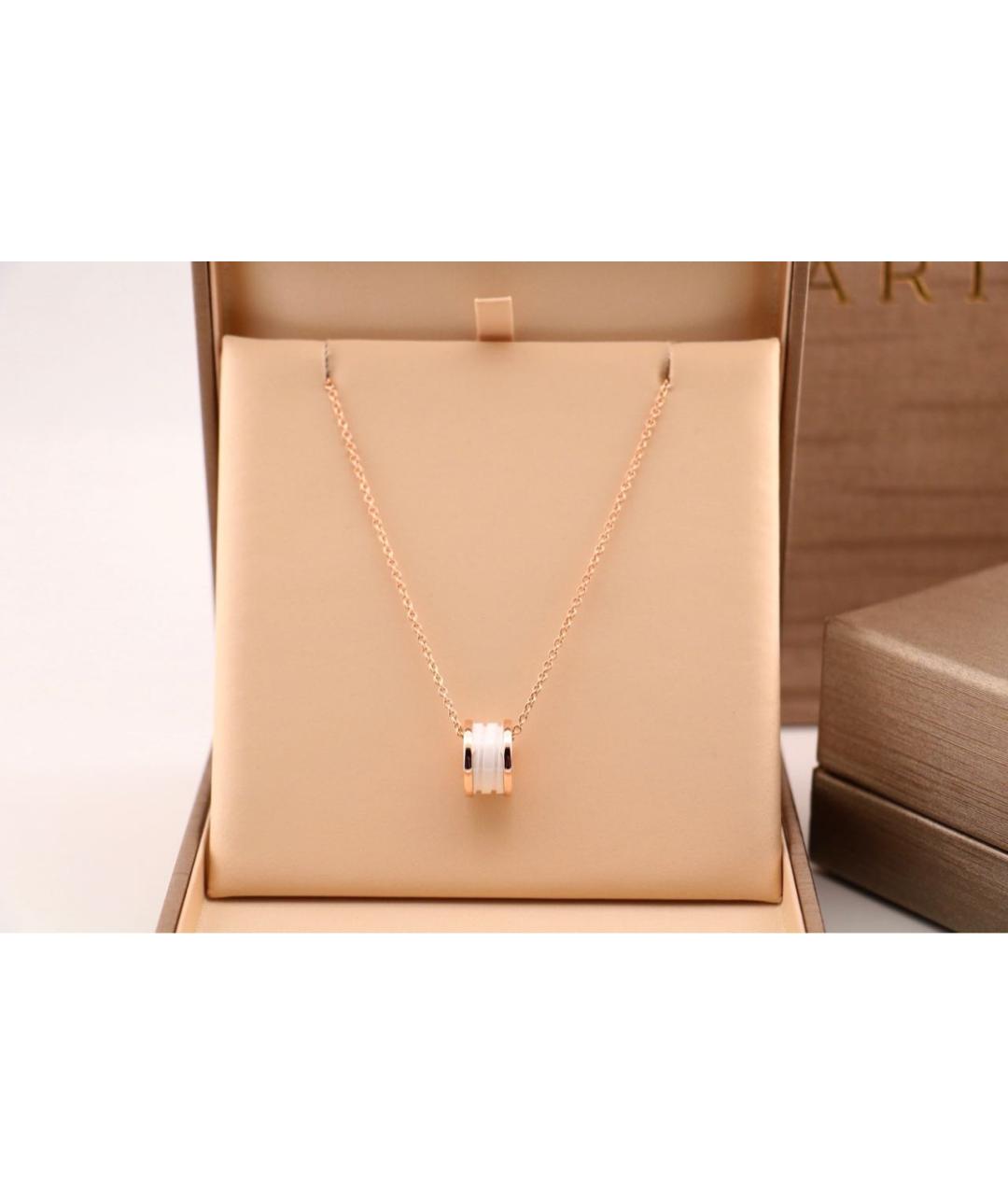 BVLGARI Золотое колье из розового золота, фото 2