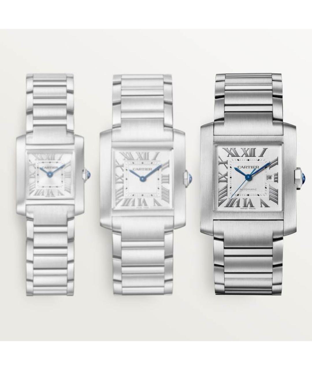 CARTIER Серебряные часы, фото 6
