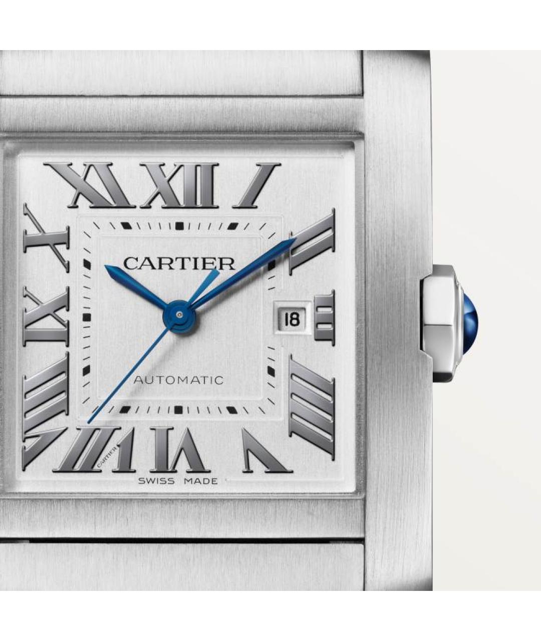 CARTIER Серебряные часы, фото 2