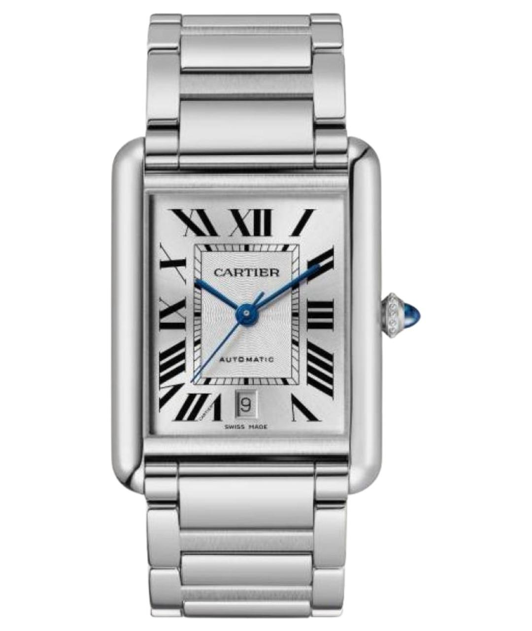 CARTIER Серебряные часы, фото 1
