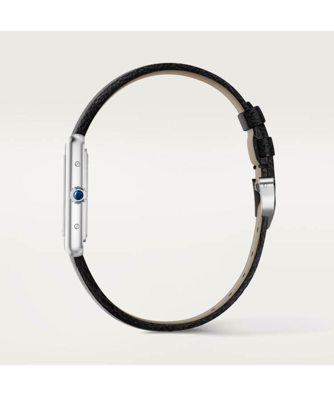CARTIER Черные часы, фото 3