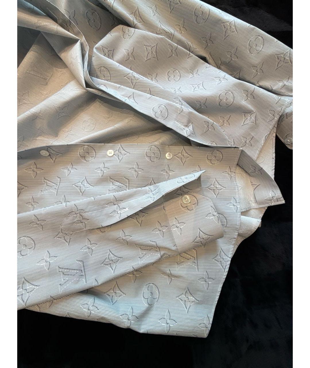 LOUIS VUITTON Бежевая хлопковая кэжуал рубашка, фото 4