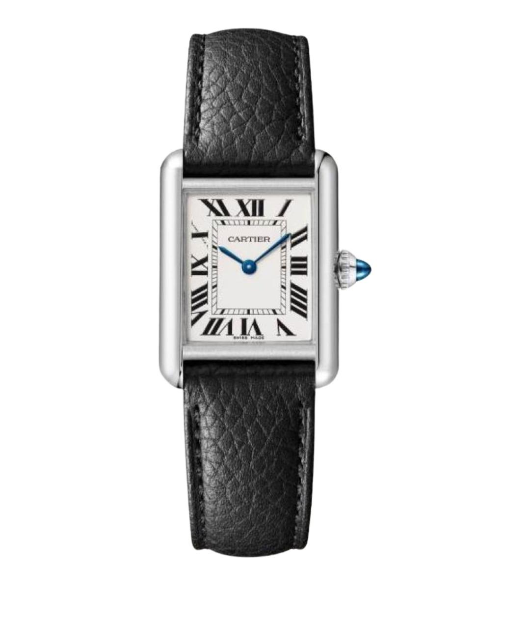 CARTIER Черные часы, фото 1