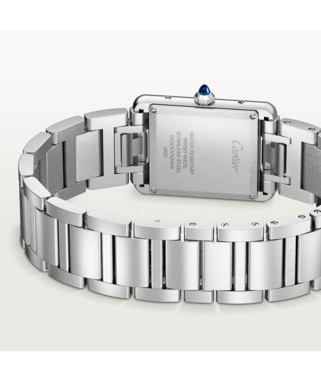 CARTIER Серебряные часы, фото 4