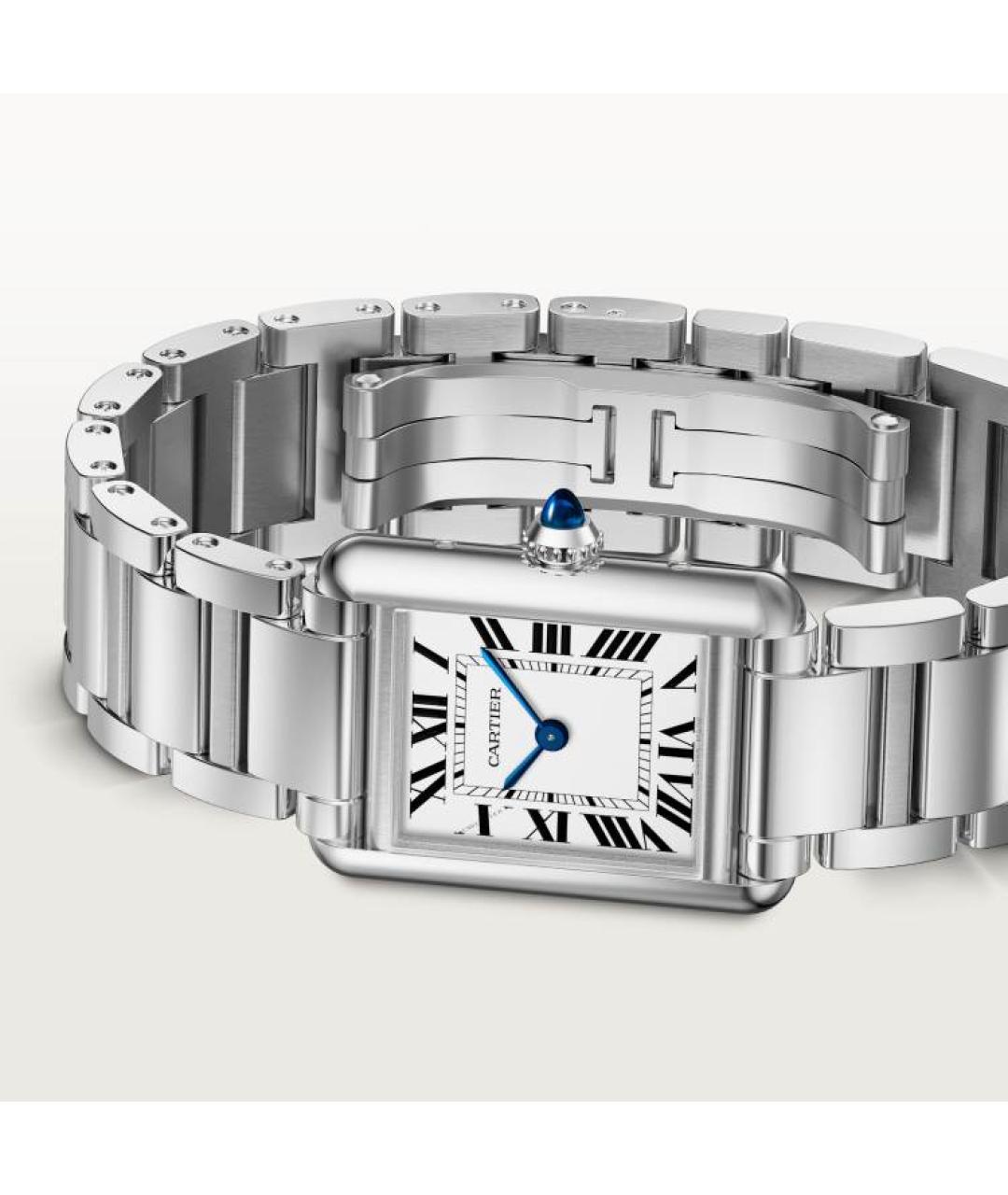 CARTIER Серебряные часы, фото 5