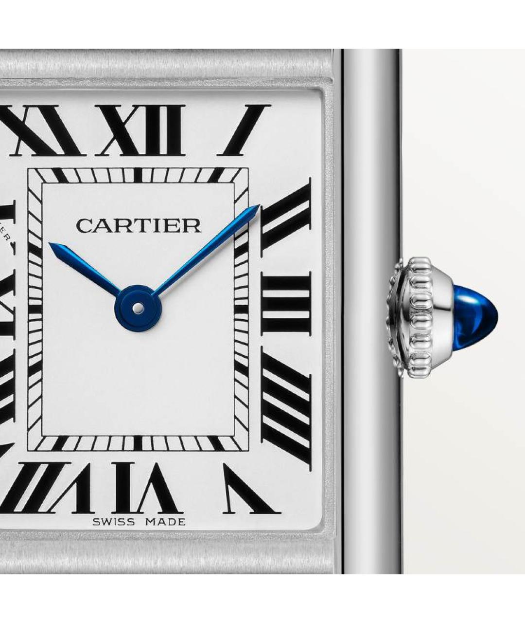 CARTIER Серебряные часы, фото 2