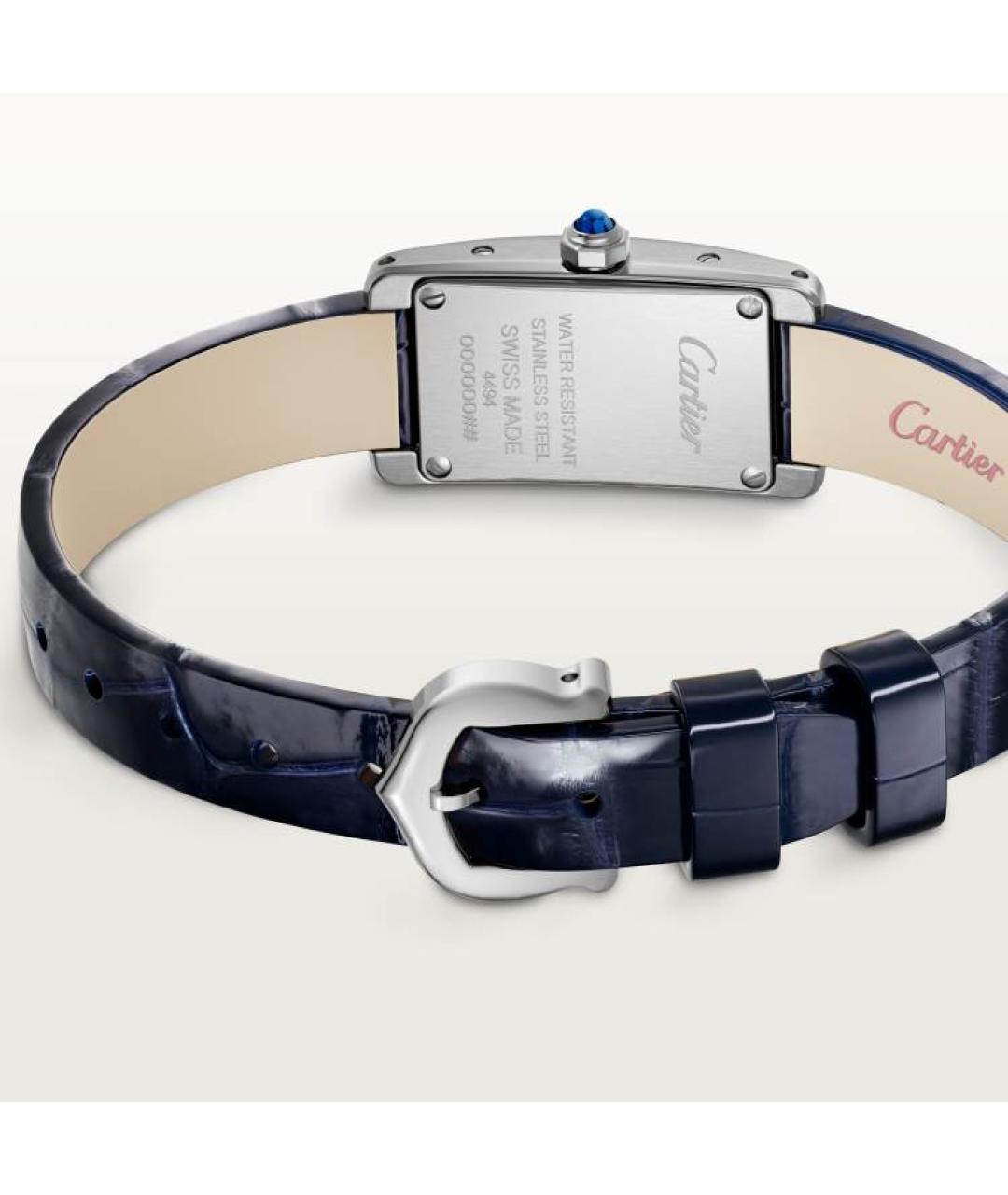 CARTIER Синие часы, фото 3