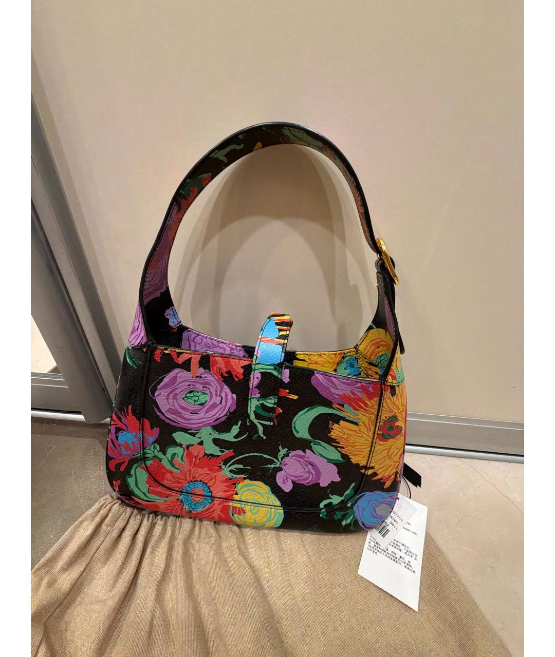 GUCCI Мульти кожаная сумка с короткими ручками, фото 3