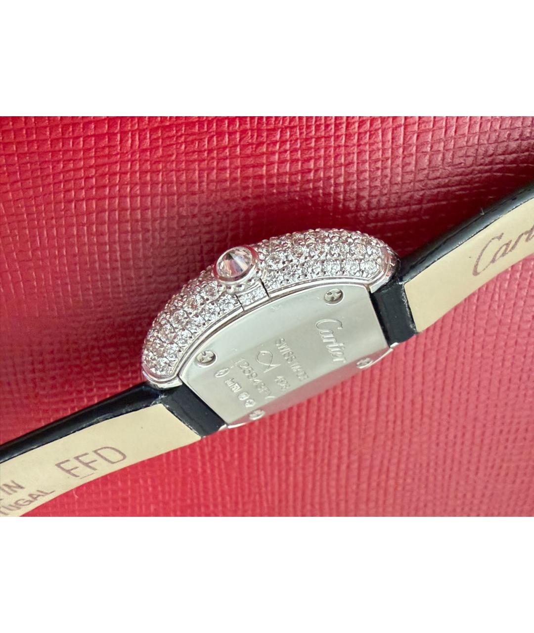 CARTIER Серебряные часы из белого золота, фото 5