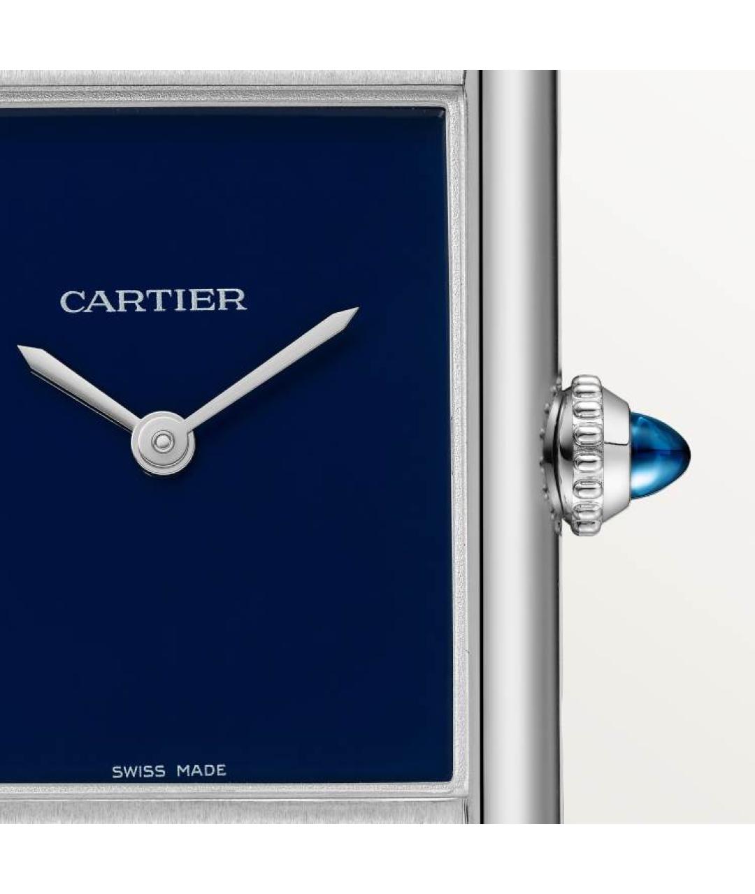CARTIER Синие часы, фото 4