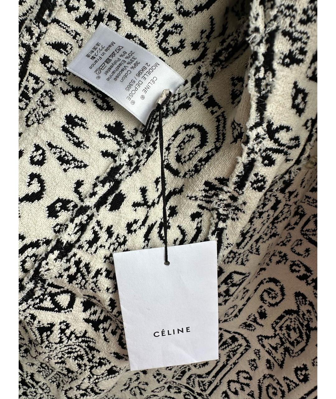 CELINE Хлопковое пальто, фото 3