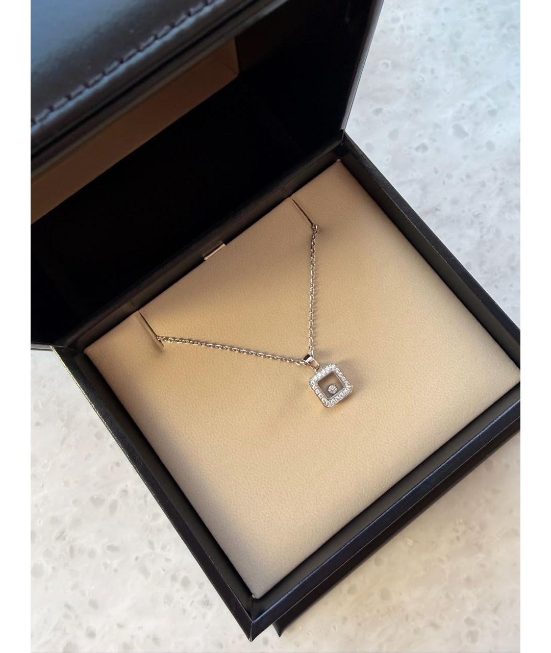 CHOPARD Белое колье из белого золота, фото 2