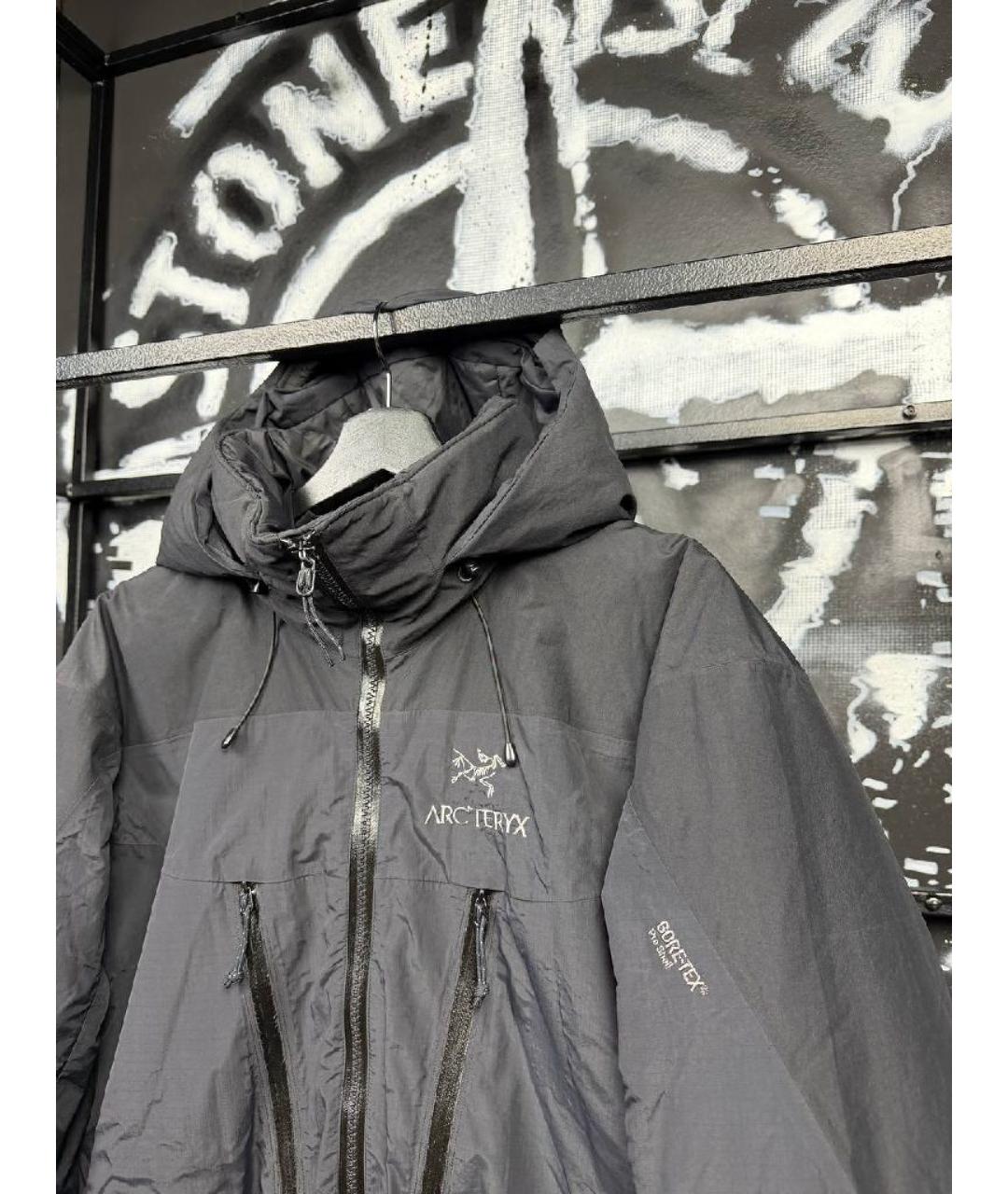 ARCTERYX Черная нейлоновая куртка, фото 3