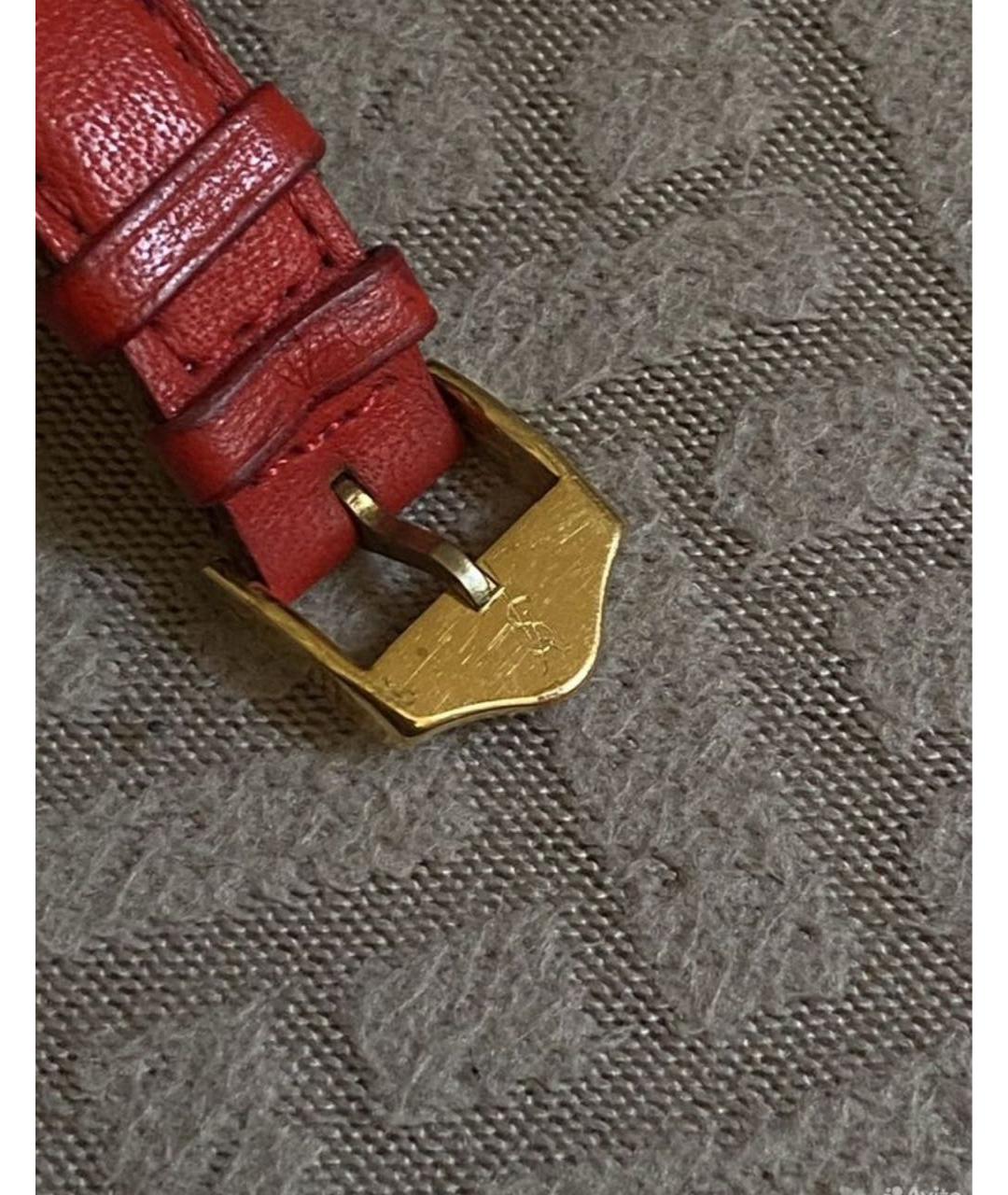 SAINT LAURENT Золотые нефритовые часы, фото 5