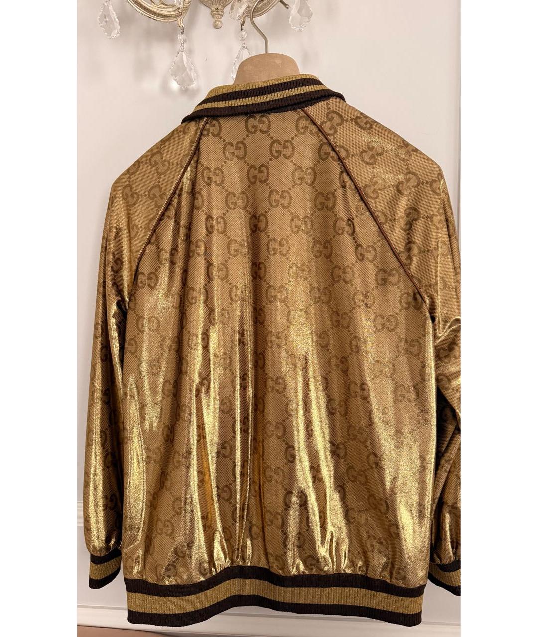 GUCCI Золотая куртка, фото 2