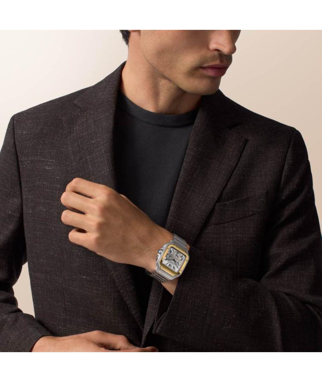 CARTIER Мульти часы из желтого золота, фото 5