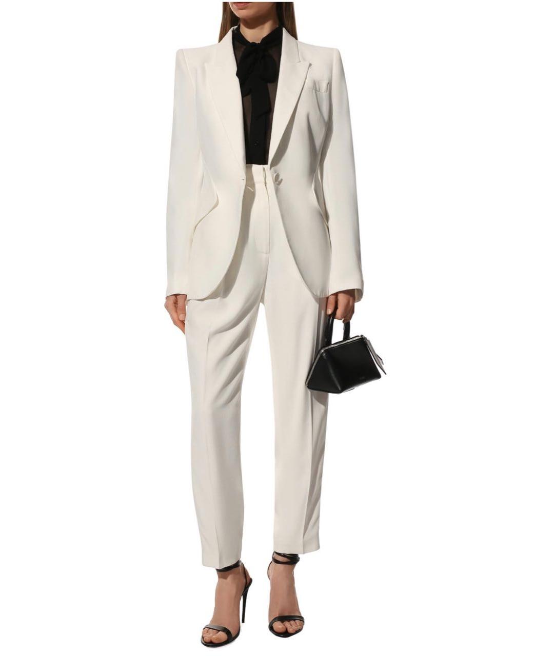 ALEXANDER MCQUEEN Белый костюм с брюками, фото 2