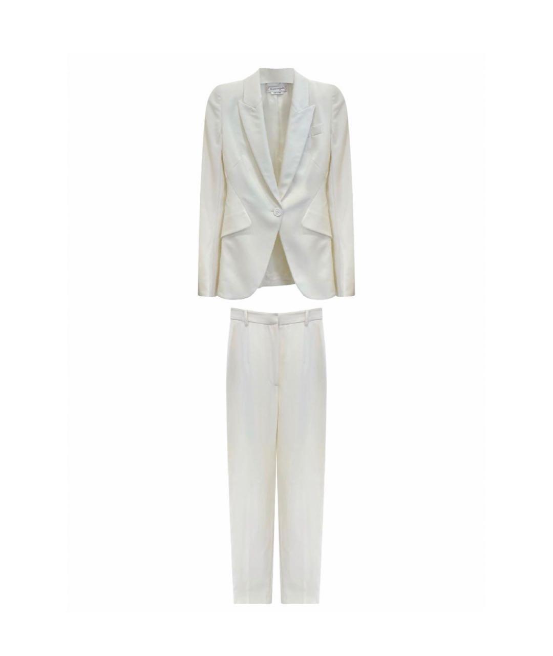 ALEXANDER MCQUEEN Белый костюм с брюками, фото 1