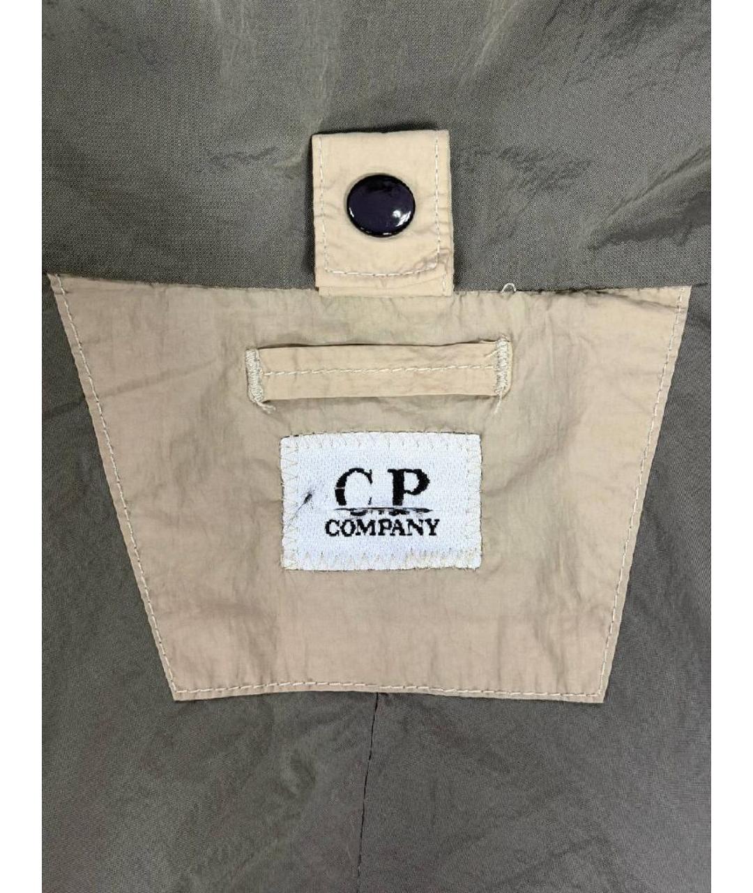 CP COMPANY Бежевая нейлоновая куртка, фото 3