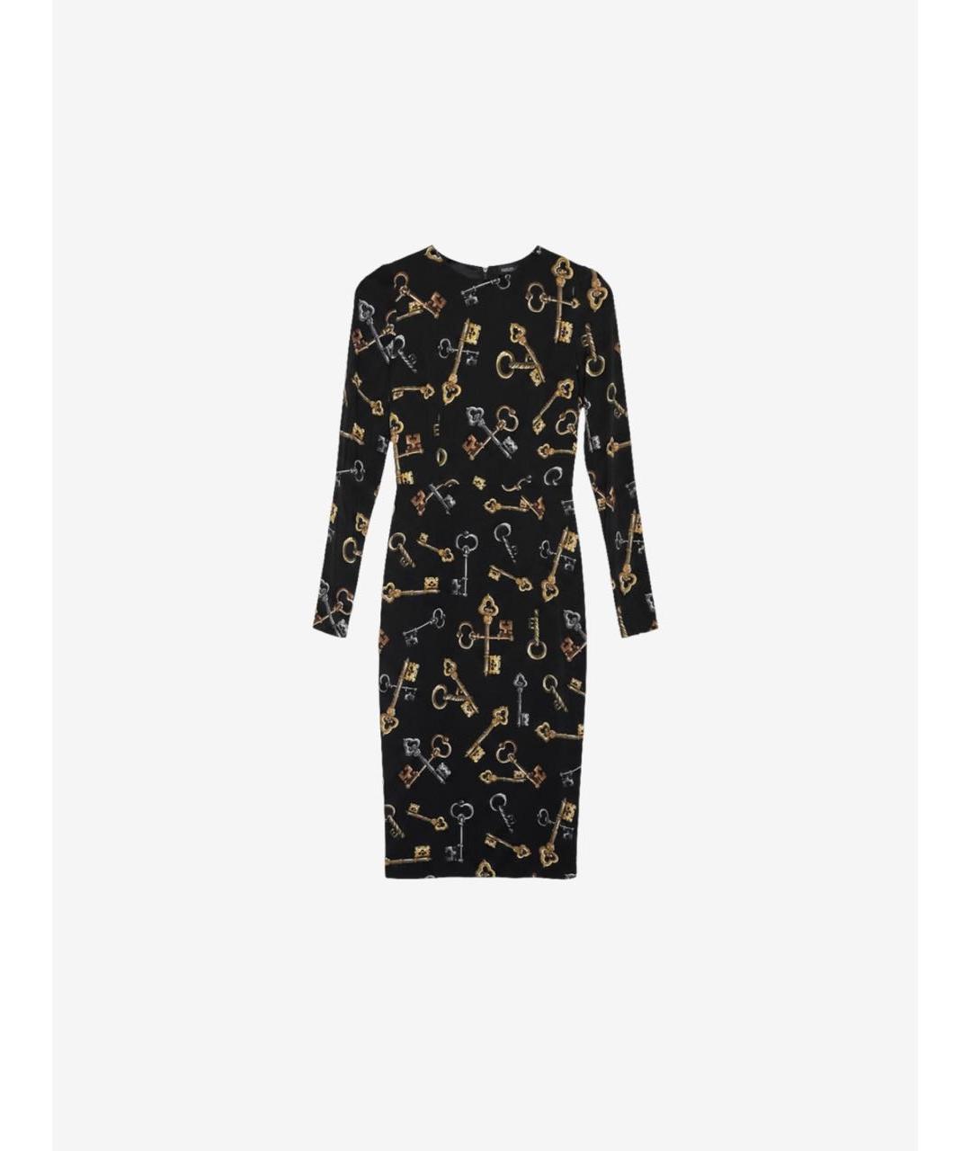 DOLCE&GABBANA Черное коктейльное платье, фото 5
