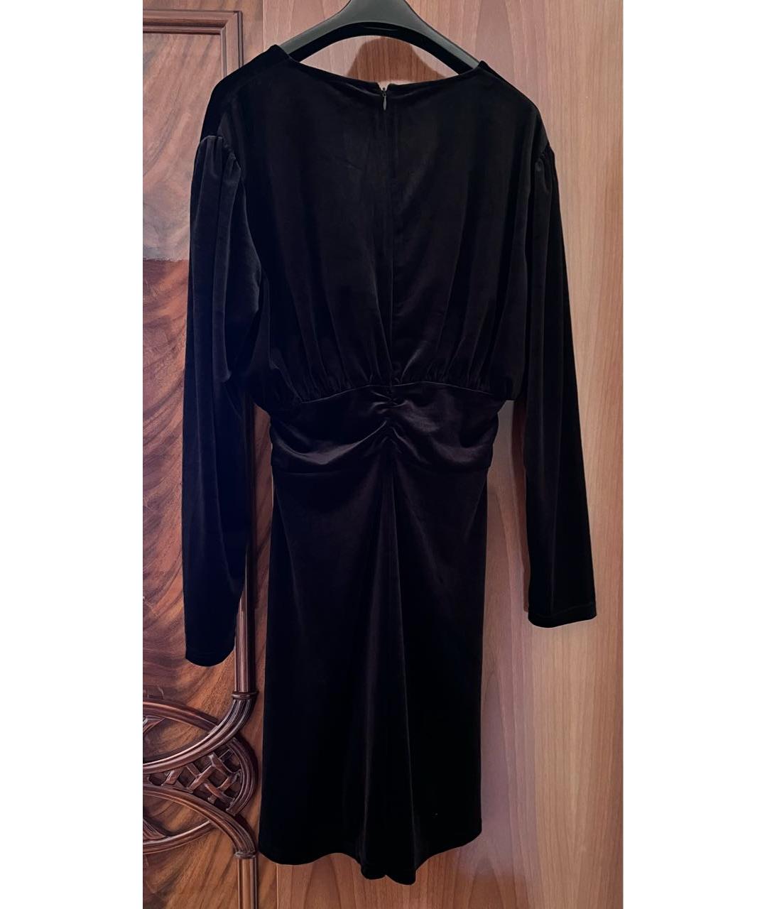WEEKEND MAX MARA Черное повседневное платье, фото 2