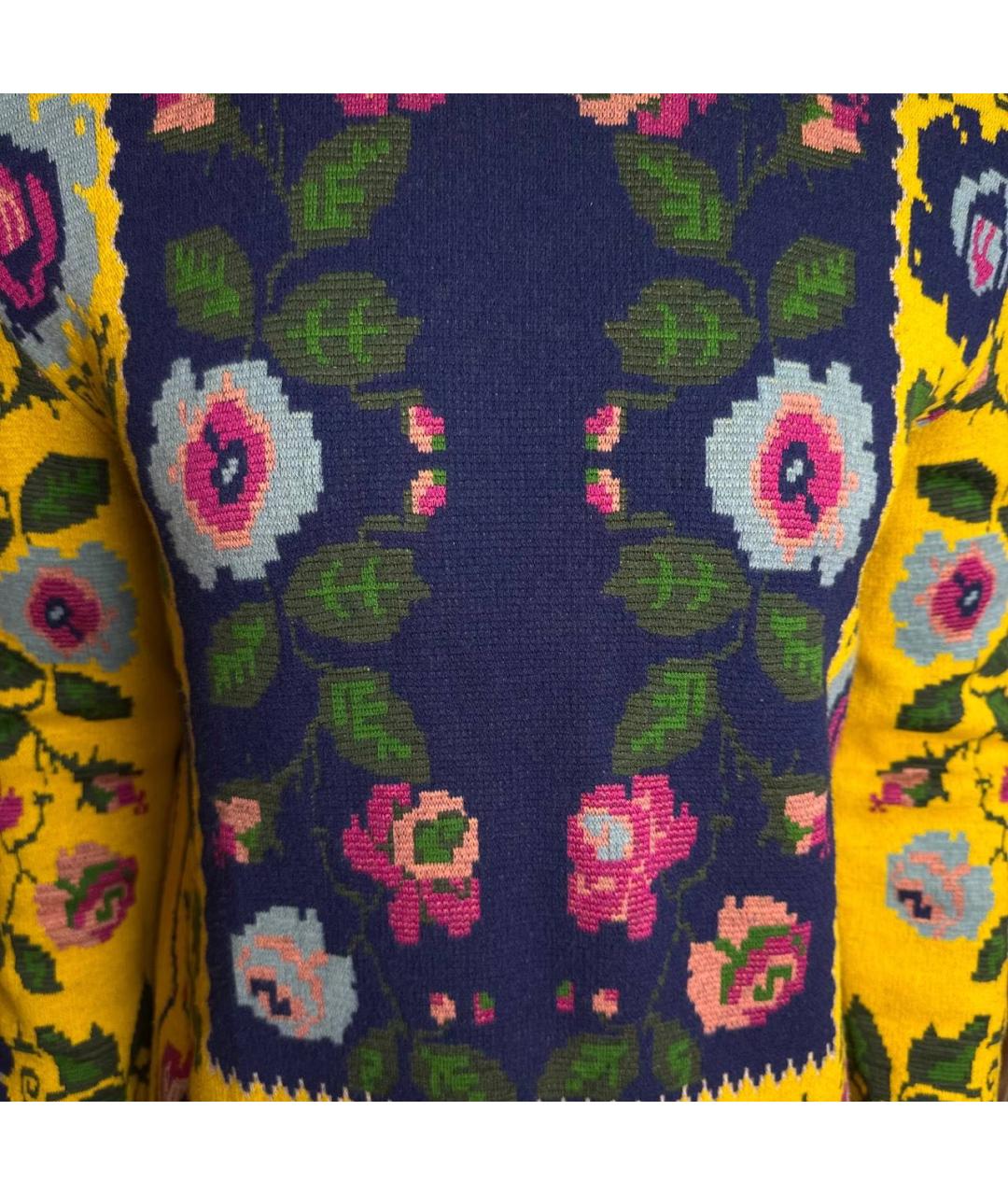GUCCI Мульти шерстяной джемпер / свитер, фото 3