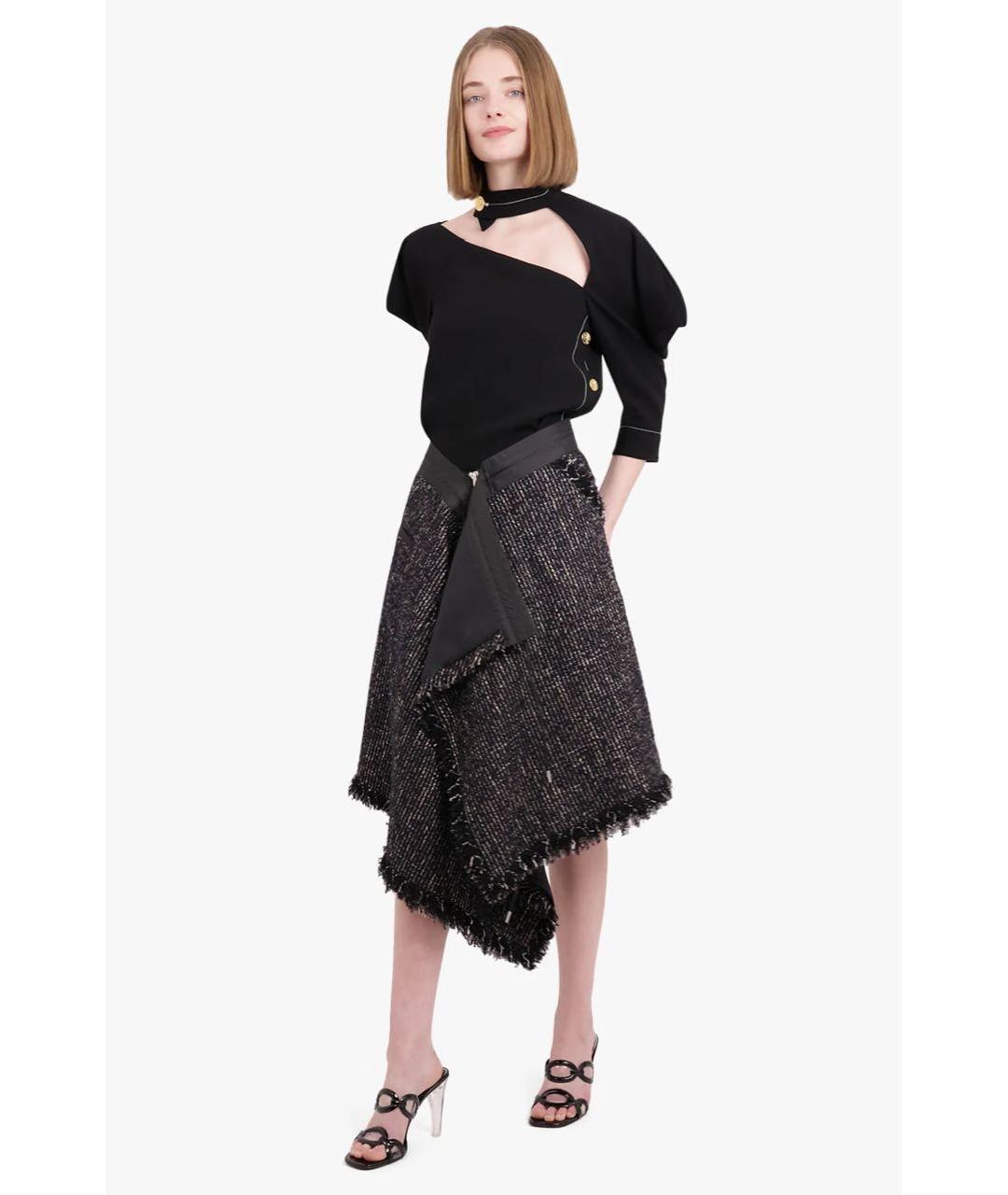 PROENZA SCHOULER Черная вискозная блузы, фото 7