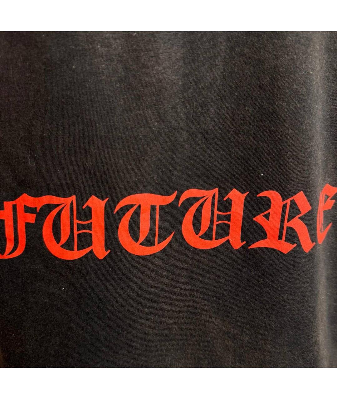 GUCCI Черная хлопковая футболка, фото 5