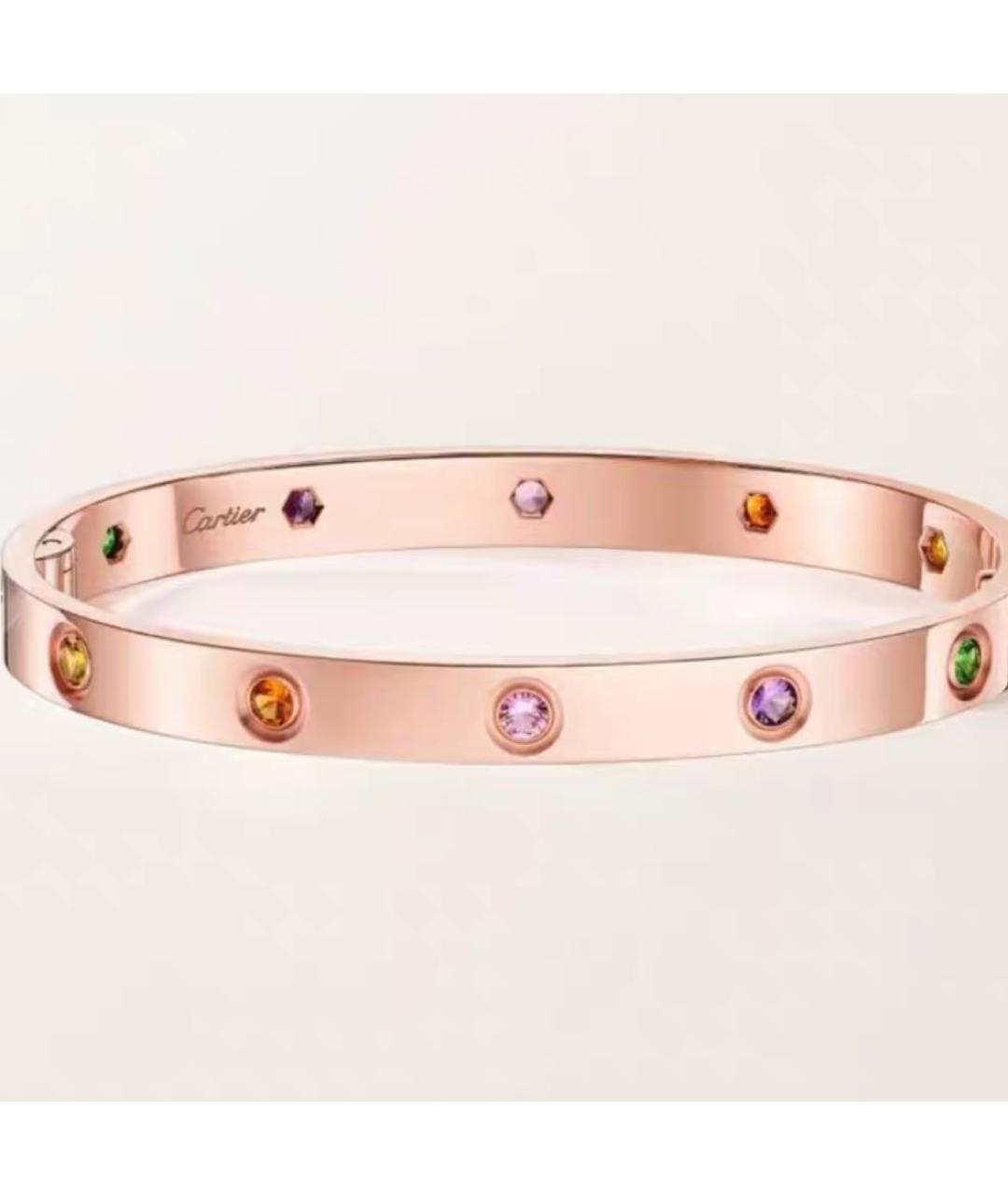 CARTIER Золотой браслет из розового золота, фото 3