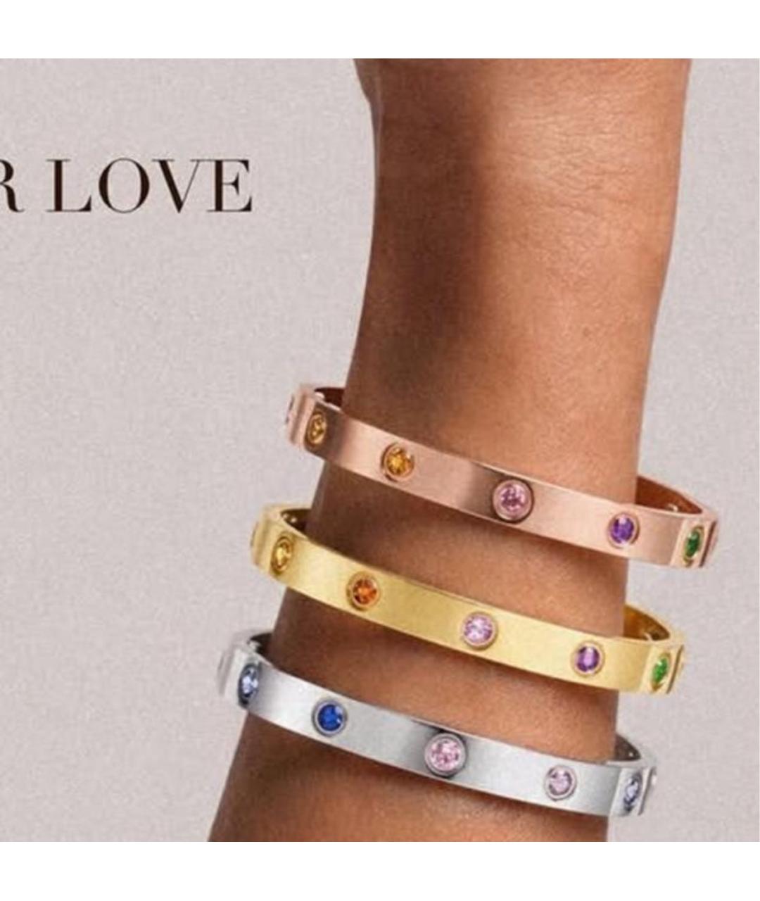 CARTIER Золотой браслет из розового золота, фото 5