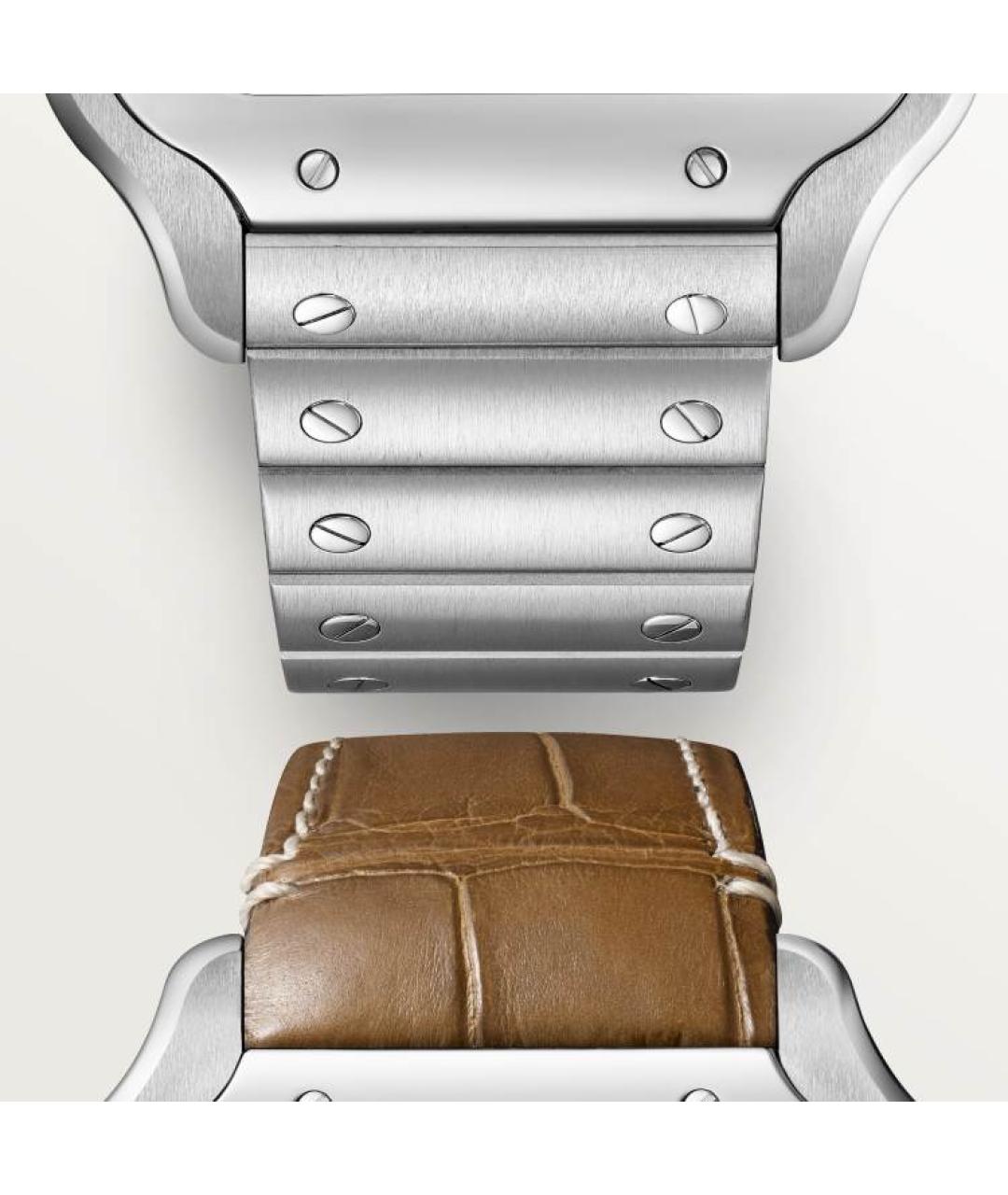 CARTIER Коричневые часы, фото 2