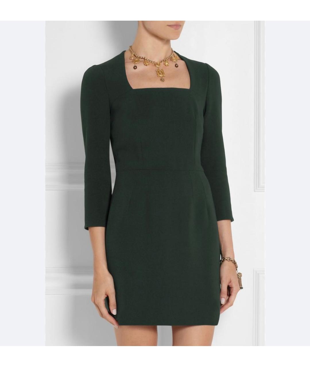 DOLCE&GABBANA Креповое коктейльное платье, фото 5