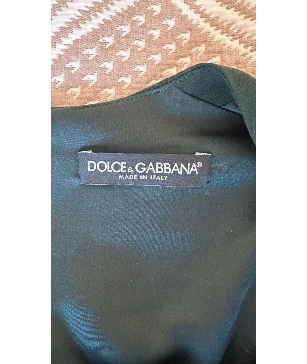DOLCE&GABBANA Креповое коктейльное платье, фото 4