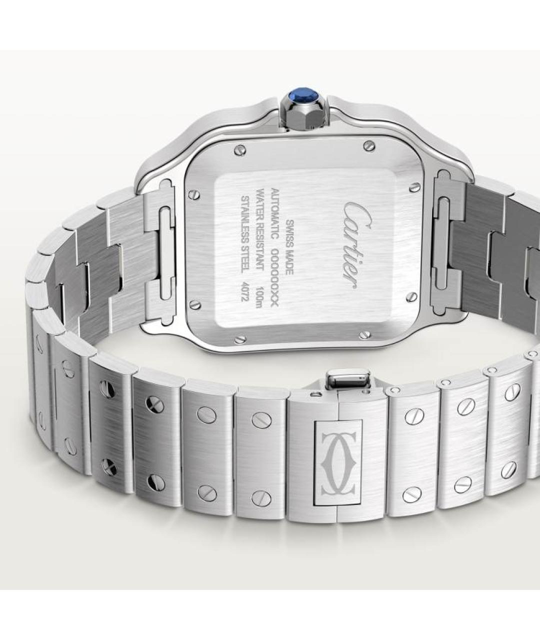 CARTIER Зеленые часы, фото 5
