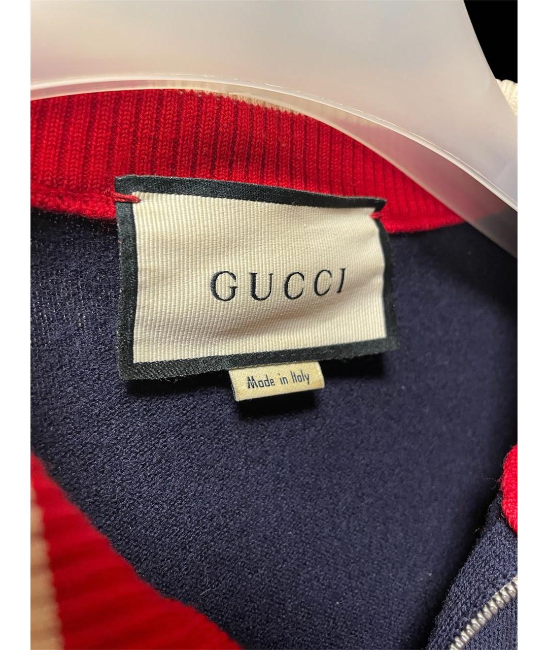 GUCCI Мульти шерстяной джемпер / свитер, фото 3