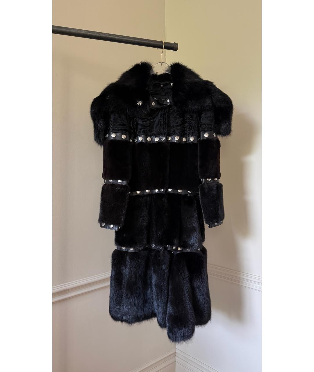 DOLCE&GABBANA Меховое пальто, фото 9